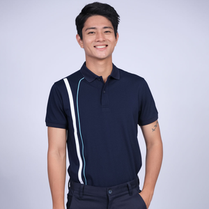 เสื้อโปโลแขนยาวสไตล์มินิมอลสำหรับผู้ชายเสื้อผ้าชุดเครื่องแบบธุรกิจเสื้อโปโลสำหรับใส่สบาย - Product Image 1