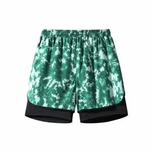 <b>Green</b> <b>Men's</b> <b>Shorts</b> Breathable Absorb Sweat Quick-drying Loose Beach <b>Shorts</b> Outdoor Sports Fashion Leisure Board <b>Shorts</b> - Product Image 1