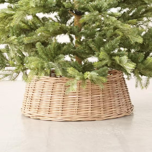 2025 <b>Christmas</b> <b>Tree</b> Collar Decorations Farmhouse Rattan <b>for</b> Home and Party Wholesale From Vietnam - Product Image 1