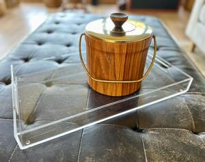 Plateau de service en acrylique transparent de qualité supérieure pour hôtel, maison et événements - Product Image 1