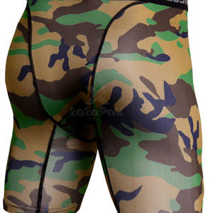 Pantalones Cortos de Compresión de Alto Rendimiento, Sólidos, Transpirables, de Secado Rápido, Ecológicos, Ideales para Correr al Aire Libre, Ciclismo, Rutinas de Cardio y Gimnasio - Product Image 3