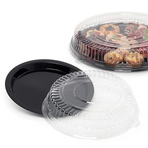 High Rim <b>Disposable</b> Polypropylene <b>Platter</b> - Product Image 1