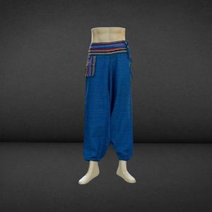 กางเกงผ้าคอตตอนสไตล์ไทยกางเกงลำลองดีไซน์เรียบผ้า100% แฟชั่นใส่สบายสำหรับการส่งออกและจัดส่งทั่วโลก - Product Image 1