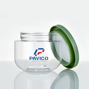 พลาสติก PET 250 กรัม 300 กรัมสีสันสดใสขวดครีมที่กําหนดเองครีมทาหน้าขวดขัดผมขวดครีมบํารุงผิวโรงงานเวียดนาม - Product Image 3