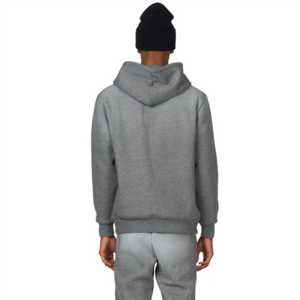 เสื้อฮู้ดผู้ชายสีเทาทึบกันกระเด็นชุดวอร์มเสื้อลำลองสองชิ้นระบายอากาศได้ดีสำหรับฤดูใบไม้ร่วงฤดูหนาว - Product Image 2