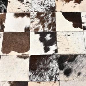 Tapis personnalisé en cuir de vachette, tapis patchwork en cuir naturel en vrac - Product Image 2