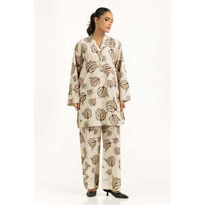 Conjunto Casual IPST-55031 de Crepé Estampado con Viscosa para Primavera/Verano - Product Image 4