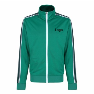 Sweat-shirt de jogging pour hommes en polyester avec logo personnalisé Ensemble pantalon à capuche zippée et à manches longues Vêtements d'extérieur solides pour l'hiver Survêtements personnalisables - Product Image 6