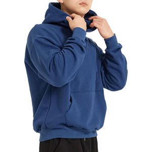 เสื้อฮู้ดคุณภาพสูงสำหรับผู้ชายผ้าคอตตอน100% โอเวอร์ไซส์500 GSM 600 GSM สั่งได้หรูหรา - Product Image 2