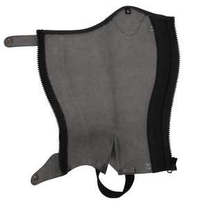 Meilleures ventes : Demi-chaps d'équitation en cuir véritable respirant, style western, pour l'équitation - Product Image 5
