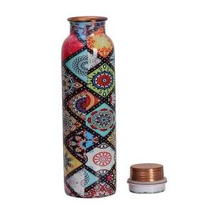 Precio al por mayor tradicional Impreso Botella de cobre puro - Product Image 6