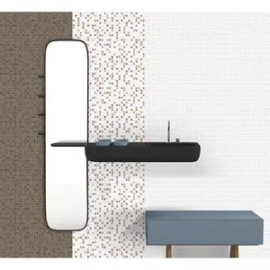 กระเบื้องเซรามิกขนาด300X450มม. สำหรับตกแต่งผนังห้องน้ำขนาด12X18ซม. ดีไซน์ภายในอาคาร - Product Image 5