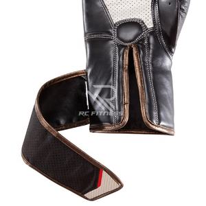 Guantes Profesionales de Kick Boxing y MMA al por Mayor, Guantes de Entrenamiento de Cuero con Cierre de Velcro Antideslizante, Logotipo Personalizado OEM - Product Image 2