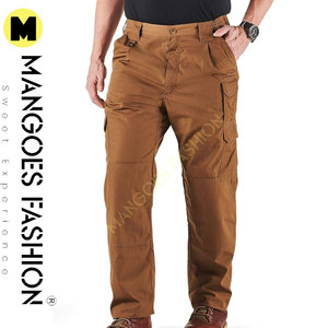 Pantalones Cargo de Pierna Ancha Estilo Táctico, de Lona Transpirable de Peso Medio, con Cierre de Botones, para Invierno, de MANGOES FASHION, Color Personalizado - Product Image 5