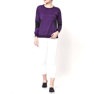 Sudadera de Mujer con Media Cremallera, Talla Grande, de Alta Calidad, Elástica, de Manga Larga, con Bordado de Insignia Invernal - Product Image 5