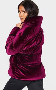 OEM Service Manufacturer Lightweight <b>Women</b> <b>Velvet</b> <b>Jacket</b> Sublimated Print Bubble <b>Women</b> <b>Velvet</b> <b>Jacket</b> - Product Image 4