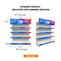 Convenience Store 35 inch 37 inch WiFi Android 11 Bar Strip Smart Prijskaartje Digitale Reclame Elektronische Schapdisplay