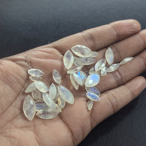 39 pièces naturel arc-en-ciel pierre de lune 8x4mm 16x8mm marquise facette 61.55cts Lot IROC ventes bleu feu lâche pierre précieuse coupe US $35 - Product Image 3