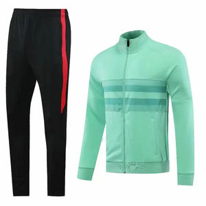 Venta al por mayor de color sólido última ropa de correr y trotar para los hombres chándales conjunto deportivo gimnasio chándal para los hombres logotipo personalizado - Product Image 6