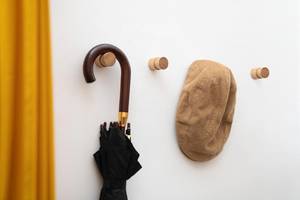 Natural New Arrival Cheaper Hot Sell Wood Top Bottom <b>Hanger</b> Clips <b>Hook</b> Wooden Clothing <b>Hanger</b> for Store by Luxe Home Decor - Product Image 3