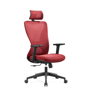 Mobilier de bureau à dossier haut chaise de bureau en maille chaises ergonomiques chaise de bureau avec appui-tête chaises de bureau à domicile en gros - Product Image 2