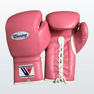 Gants de boxe professionnels, nouveaux, personnalisés, gagnants, à lacets, respirants, évacuant l'humidité, légers, unisexes, pour la compétition et l'entraînement - Product Image 1