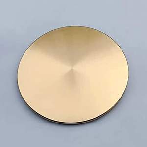 Posavasos decorativo con incrustaciones de latón, accesorios para bebidas, hecho a mano, brillante y pulido - Product Image 6