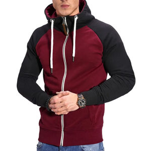 Sweat à capuche personnalisé de haute qualité pour hommes, poids lourd, délavé à l'acide, basique, sweat à capuche en coton mélangé pour hommes, vente en gros - Product Image 4