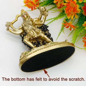 Idole en laiton de Maa Kali, figurine religieuse hindoue indienne, modèle découpé à l'emporte-pièce avec un design moderne pour la Puja - Product Image 4