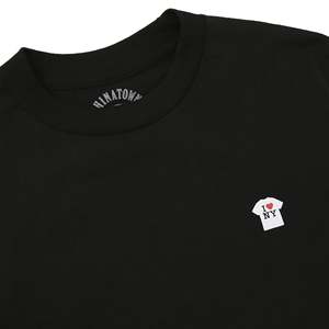   เสื้อยืดโอเวอร์ไซส์สีดำ ผ้าเจอร์ซีย์ลายพิมพ์ 320 GSM หนักแน่น ทรงบ็อกซี่ ดีไซน์สกรีนพิมพ์ - Product Image 2