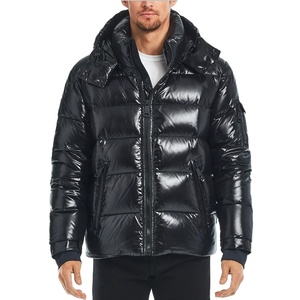 Vêtements d'extérieur de haute qualité pour hommes, manteaux d'hiver en duvet de haute qualité, vestes matelassées rembourrées en duvet pour hommes - Product Image 4