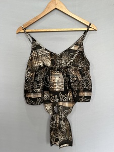 ชุดเดรสผ้าลินินสำหรับผู้หญิงชุดกระโปรงยาวคอตตอนผ้าลินินคอวีดีไซน์ตะวันตกล่าสุด - Product Image 2