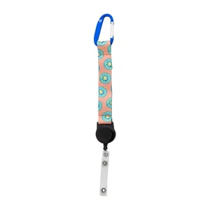 Porte-clés YoYo en RPET pour porte-badges - Accessoire écologique - Product Image 5
