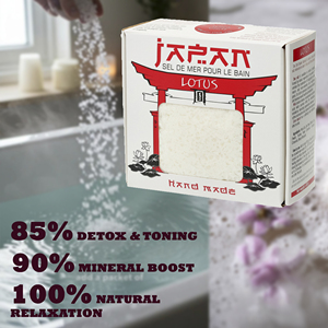 Produit de spa à succès 2026 : Sel de bain Lotus du Japon, cristaux minéraux naturels, marque privée, OEM, en vrac, Lettonie, UE - Product Image 2