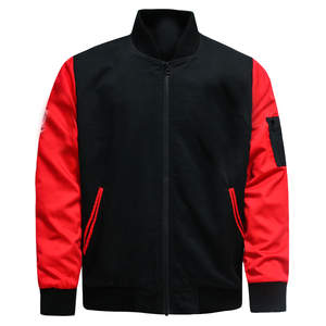 Chaqueta Varsity Personalizada OEM para Equipo, Chaqueta Bomber de Invierno de Alta Calidad con Parches de Camuflaje, Cuello Alto, Estilo Universitario de Béisbol para Hombre - Product Image 6