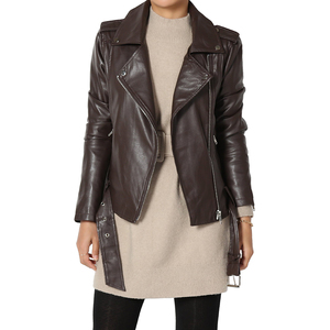 Veste en cuir PU dur noir pour hommes avec fermeture éclair de luxe de créateur avec étiquette personnalisée pour le printemps et l'automne - Product Image 3