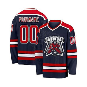 Venta al por mayor profesional Hockey Jersey uniforme de alta calidad por encargo desgaste del hockey sobre hielo y chándal OEM impresión por sublimación - Product Image 1