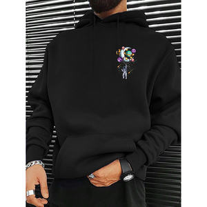 Pull-over de loisirs d'automne/hiver pour hommes, tricots et sweatshirts standard d'une couleur fabriqués en Chine - Product Image 1