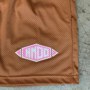 Short d'entraînement de basket-ball en maille de 5 pouces pour hommes, équipement de course à pied à séchage rapide, Streetwear anti-rides, impression DTG solide - Product Image 3