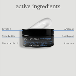 RELAXPERIENCE <b>Face</b> <b>Cream</b> 250ml with Argan Oil <b>Aloe</b> <b>Vera</b> Chamomile Macadamia Hydrating Nourishing Skincare OEM ODM - Product Image 2
