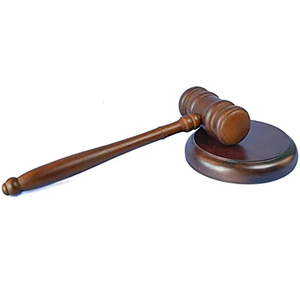 Durable Quality Wooden Judge Gavel Set Handcrafted DIY Wood Block with Delicate <b>Hammer</b> - Product Image 1