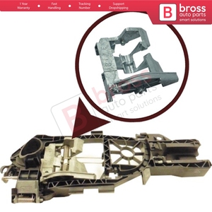 Soporte de Manija de Puerta Exterior Delantera/Trasera Derecha BDP891 3C0837886, Pieza de Cerradura para Passat 3C B6 B7 CC 357 - Product Image 2