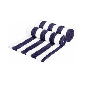 Toalla de playa de algodón Fouta 100% OEM con logotipo personalizado y rayas ecológicas desechables con diseño personalizado - Product Image 3