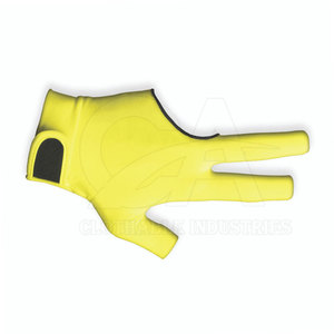 Gants de billard professionnels en nylon, design 3 doigts, pour une action fluide, gants de snooker avec logo personnalisé, anti-transpiration - Product Image 6