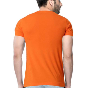 เสื้อยืดผู้ชายสีพื้น ผ้าฝ้ายถัก 100% ระบายอากาศได้ดี แขนสั้น ทรงปกติ สไตล์ลำลอง สตรีทแวร์ รับสั่งทำ แห้งเร็ว - Product Image 2