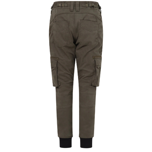 D-Ride Moto Pantalon cargo de couleur unie Protection approuvée CE Caractéristiques respirantes à séchage rapide Poches utilitaires pour hommes-Toutes saisons - Product Image 4