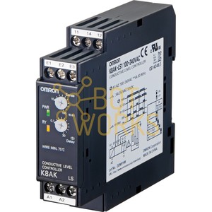 Sensore di livello liquido K8AKLS1100240VAC - Montaggio su guida DIN, uscita relè 100-240VAC, Nuovo - Product Image 1