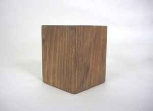 Porte-stylo en bois massif Décor de table durable et élégant Porte-crayon et stylo en bois classique pour poste de travail - Product Image 3