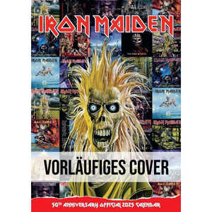 Calendario Impreso de la Colección de Leyendas de la Música de Iron Maiden 2025 - Product Image 2