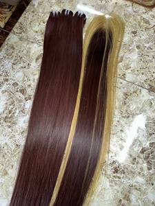 Venta al por mayor de extensiones de cabello Remy vietnamita crudo liso y recto de hueso paquetes de trama y conjunto de cierre proveedor de confianza - Product Image 2